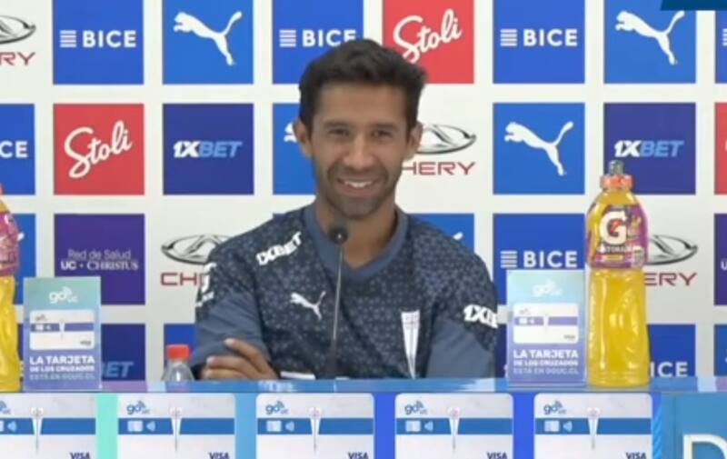 , adiestrador de la UC. Foto: Captura.