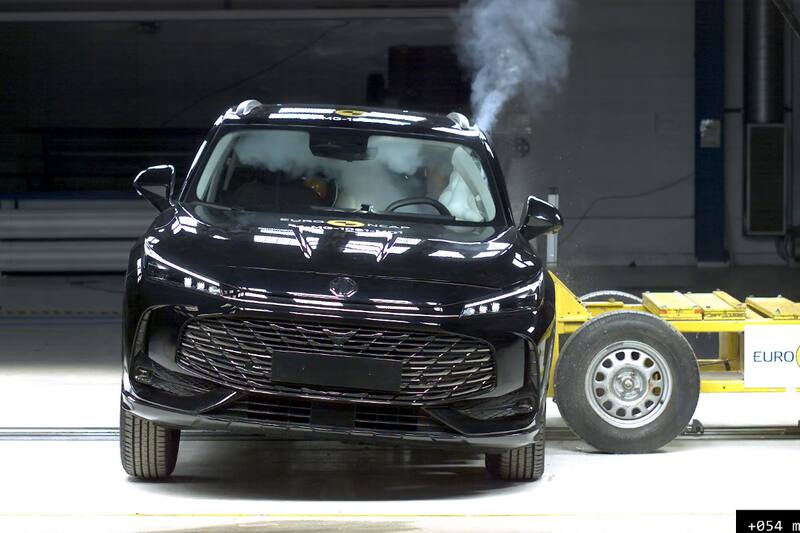 El nuevo MG HS obtuvo el máximo de estrellas en seguridad en Euro NCAP