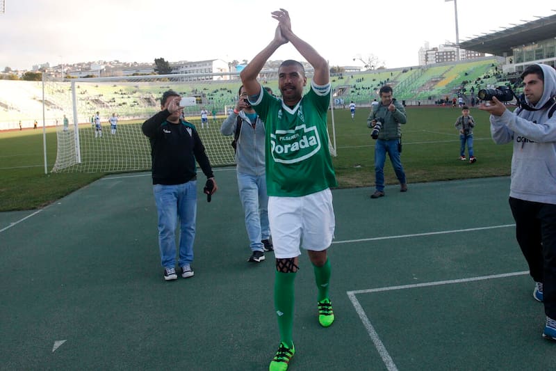 Jorge Ormeño se retiró como ídolo de Santiago Wanderers. Crédito: Agencia Aton.