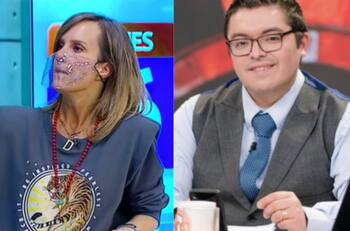 "Ustedes en qué programa están?: El reto de Diana Bolocco a Rodrigo Logan y Roberto Saa por no estar atentos