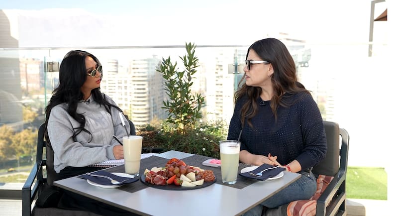 La más reciente edición tuvo a la intérprete como invitada en una relajada conversación.