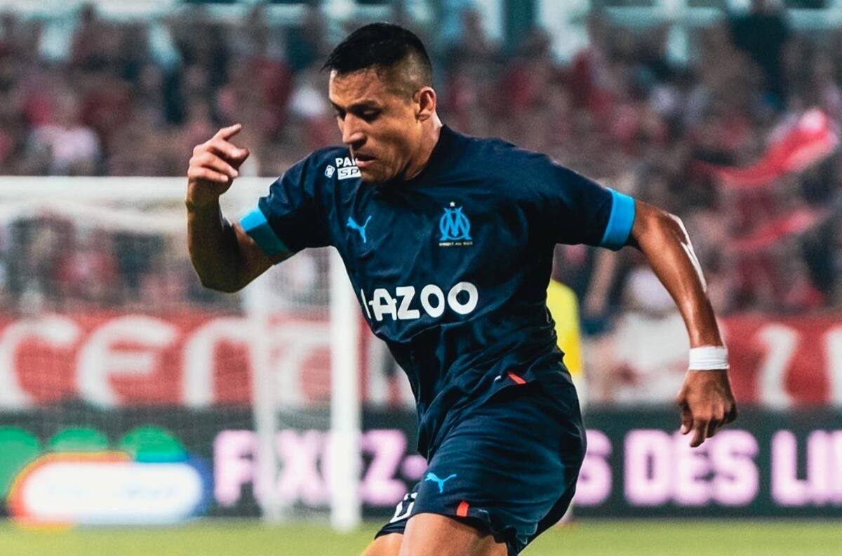 Las apuestas creen que Alexis Sánchez podría marcar su primer gol con el Olympique de Marsella