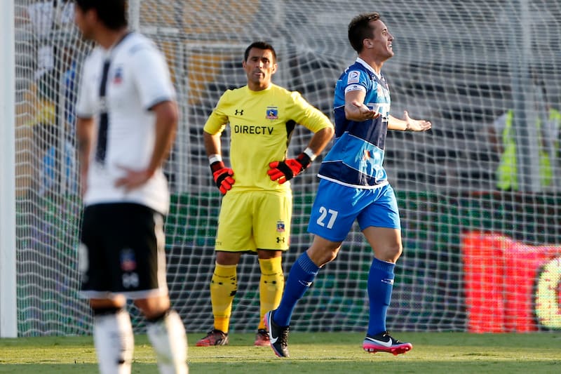 Leonardo Ramos ya jugó en el fútbol chileno en 2014, cuando defendió los colores de San Marcos de Arica en Primera División.