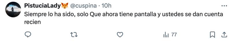 Pamela Díaz se llenó de críticas.