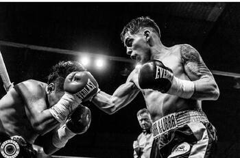 Andrés Campos, campeón latino OMB: "El boxeo chileno estuvo decaído, pero ahora los resultados se están dando"