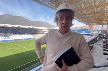 VIDEO | ¡Hilarante! “Manuel Pellegrini” inspecciona y le da el sí al Claro Arena