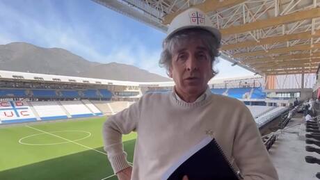 VIDEO | ¡Hilarante! “Manuel Pellegrini” inspecciona y le da el sí al Claro Arena