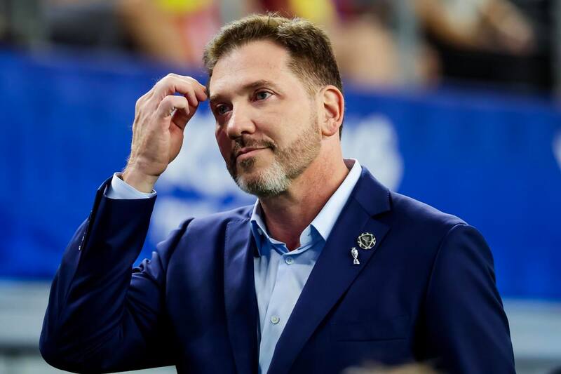 , presidente de la Conmebol. Foto: EFE.