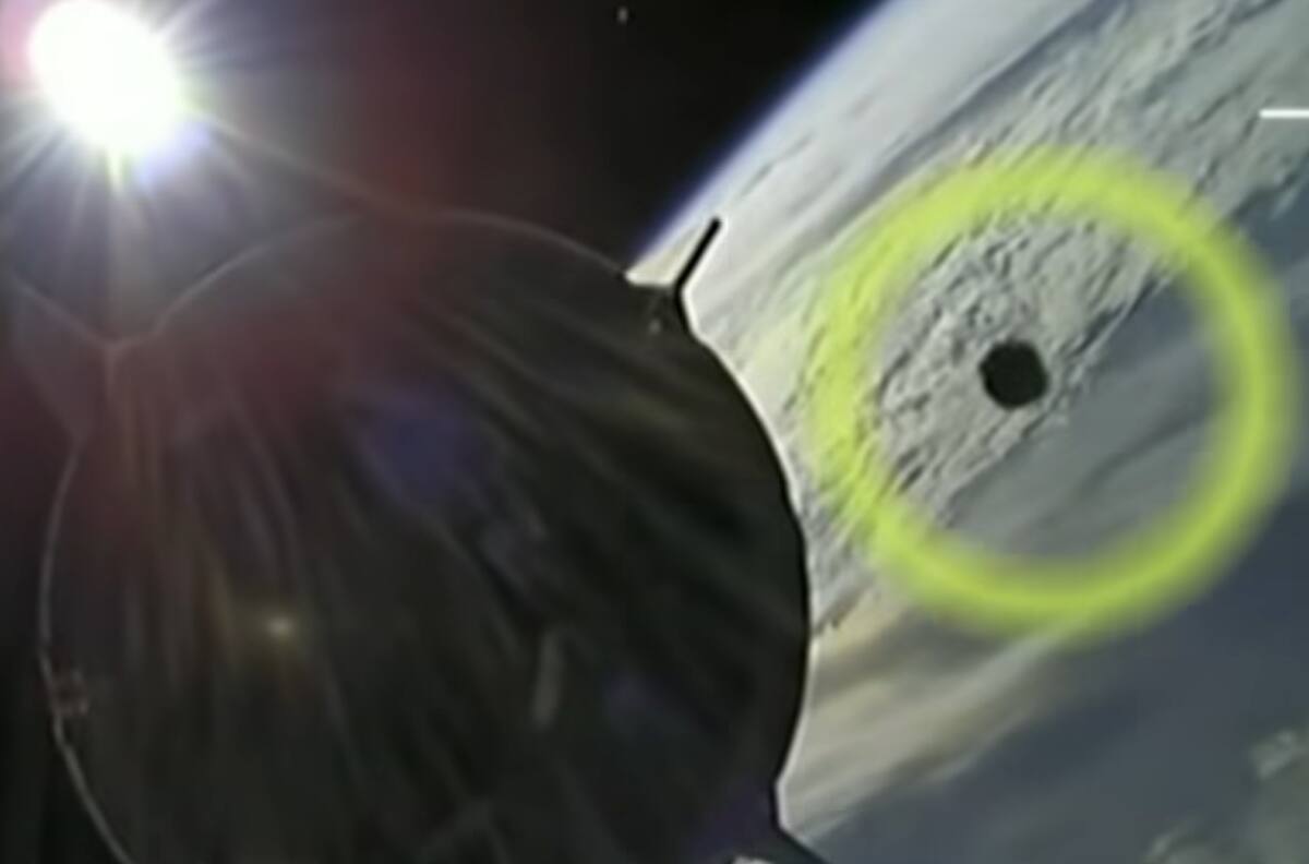 VIDEO: Revelan que nave de SpaceX tuvo peligroso encuentro con OVNI