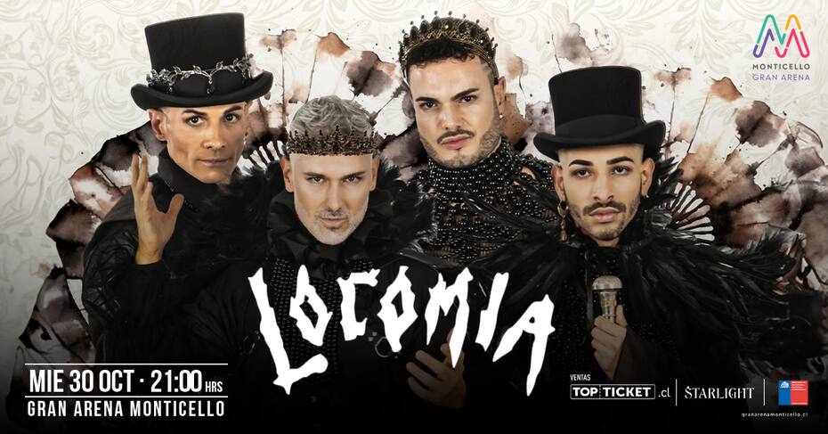 Ya están a la venta las entradas para el concierto de Locomía
