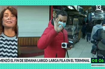 “Ahora se hace el serio”: El reencuentro en vivo de Tonka Tomicic y Leo Castillo en “Bienvenidos”