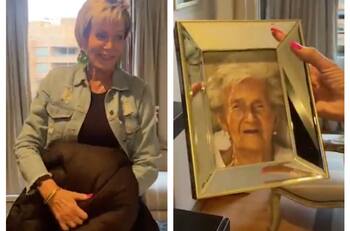 "Cuando pololeo la doy vuelta": Raquel Argandoña realizó coqueto comentario tras mostrar retrato de su madre