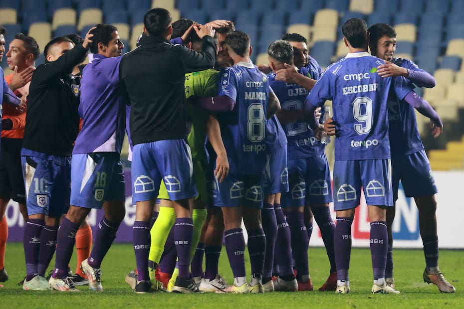 El León de Collao venció a Unión Española y avanzó de ronda en Copa Chile. /Photosport