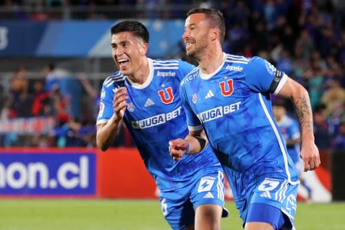 le da el triunfo a Universidad de Chile ante Coquimbo Unido.