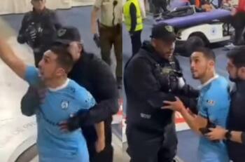 VIDEO | No se vio por TV: jugador de Deportes Iquique e hincha casi se van a las manos