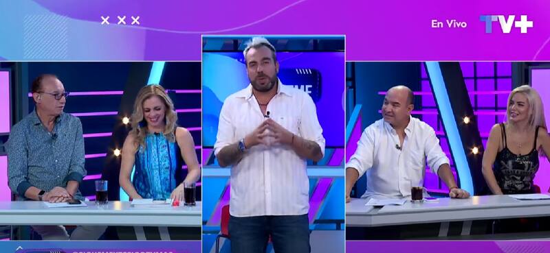 Mauricio Israel en "Sígueme y te Sigo" / Créditos: Reproducción