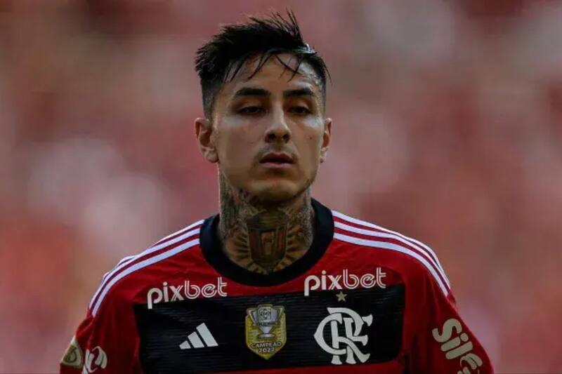 El mediocampista chileno fue pieza clave de Flamengo ante Bahía.