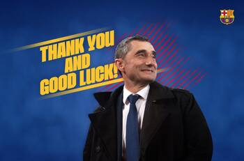 Es oficial: Ernesto Valverde deja la banca del Barcelona y asume Quique Setién