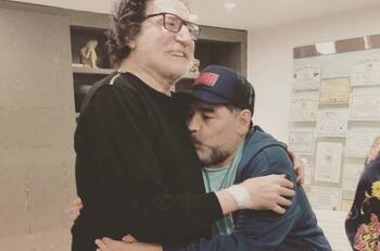 La emotiva despedida que le dedicó Charly García a Diego Maradona