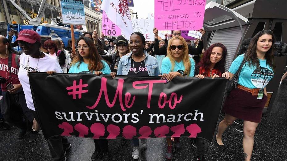 Las protagonistas de la historia en la vida real fueron impulsoras del movimiento "#MeToo".