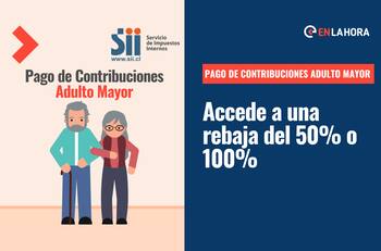 Pago de Contribuciones Adulto Mayor: ¿Cuáles son los requisitos para acceder a una rebaja del 100% o 50%?