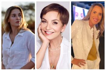 "El dresscode decía un toque de dorado": Con estos looks aparecieron Fran García-Huidobro, Belén Soto y Angélica Castro en importante evento