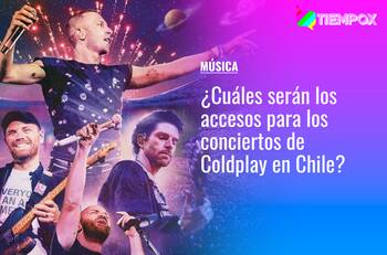 Coldplay en Chile: Revisa la hora de apertura de puertas y los accesos al Estadio Nacional