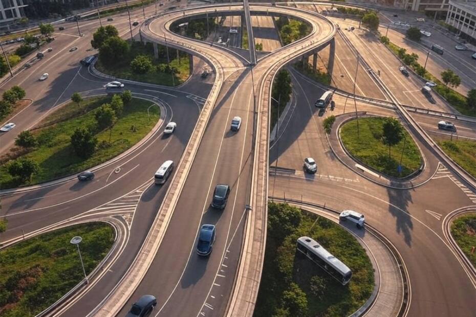 Así lucirá la enorme obra vial en Perú. Foto: IA Grok Así lucirá la enorme obra vial en Perú. Foto: IA Grok