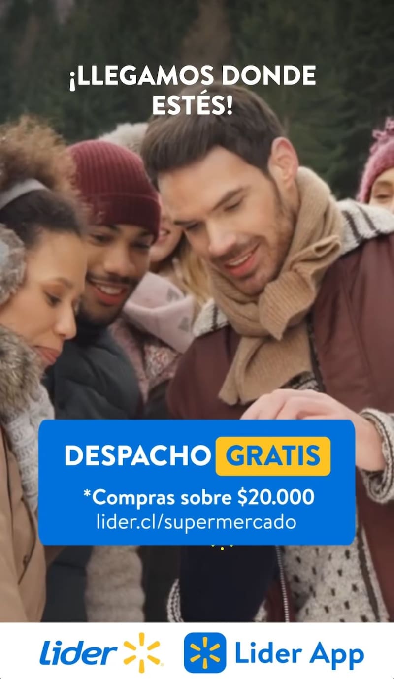 Despacho gratis de Lider.