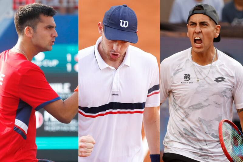 Los tenistas nacionales ya tienen rivales.