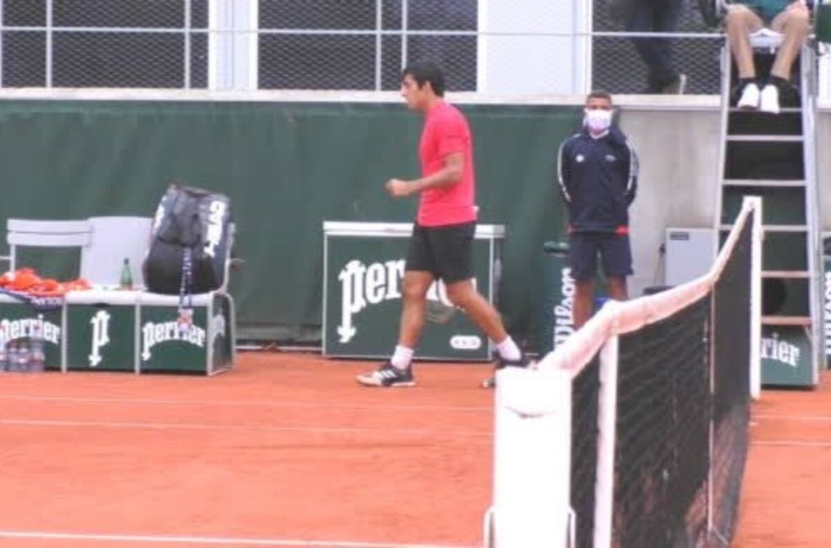 El punto con el que Cristian Garín avanzó a segunda ronda de Roland Garros