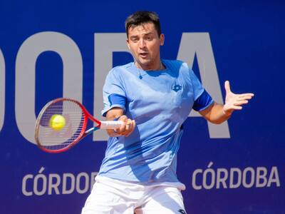 Tomás Barrios venció a otro top 100 para instalarse en los cuartos de final del ATP 250 de Córdoba