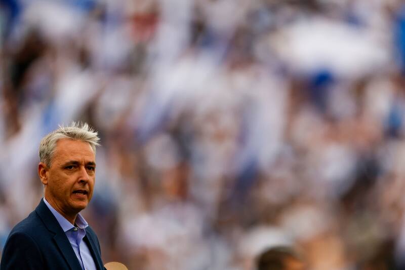 , entrenador de la Universidad Católica. Foto: Agencia Aton.