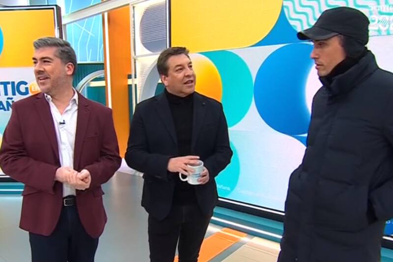 El chascarro en "Contigo en la Mañana" por culpa de Youtube.