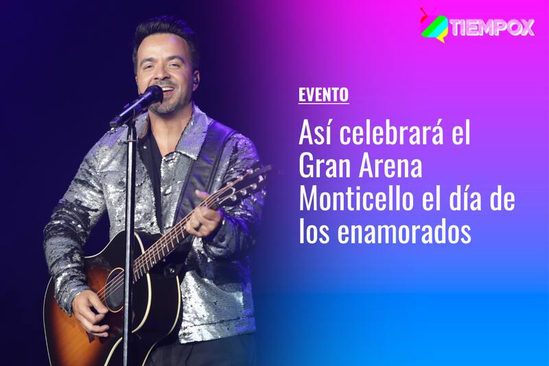Luis Fonsi se presentará en Chile el día de los enamorados / Créditos: Gran Arena Monticello