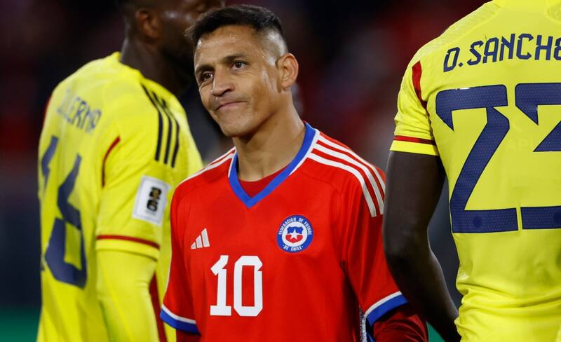 Alexis Sánchez, delantero de La Roja. Foto: Agencia Aton.