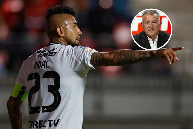 cuestionó actitud de Arturo Vidal. Foto: Aton.