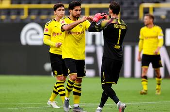 Dortmund logró la victoria frente a Hertha en la trigésima jornada de la Bundesliga