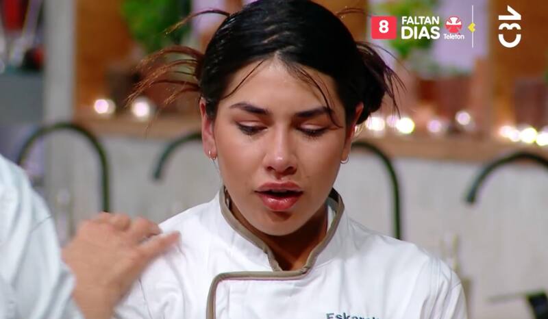 Eskarcita terminó llorando tras reto de Fernanda Fuentes.