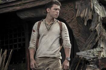 Primera película de "Uncharted" muestra las primeras imágenes de Tom Holland como un joven Nathan Drake
