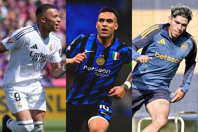 Juegan desde el Real Madrid e Inter, al Boca de Carlos Palacios.