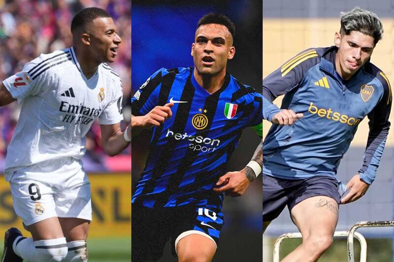 Juegan desde el Real Madrid e Inter, al Boca de Carlos Palacios.