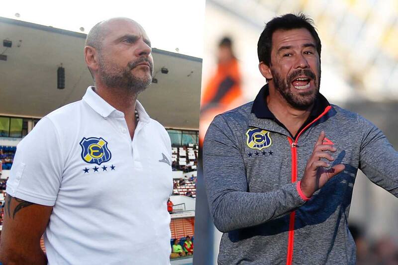 Con ambos la dirigencia de Everton conversa para hacerse cargo del equipo. Foto: Photosport