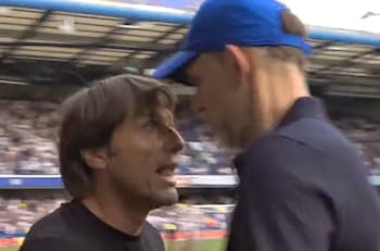 VIDEO | El estrechón de manos que encendió la bronca entre Conte y Tuchel en la Premier League