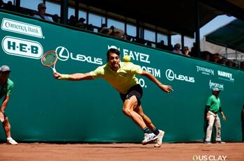 VIDEO | La llamativa falta que le costó el partido a Cristian Garin en el ATP 250 de Houston