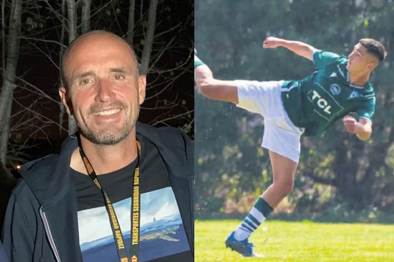 Luis Miguel Margas, al igual que su padre, Javier también se desempeña como defensor central.