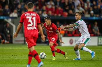 Pese a gol de Aránguiz Leverkusen cayó de local por Champions League