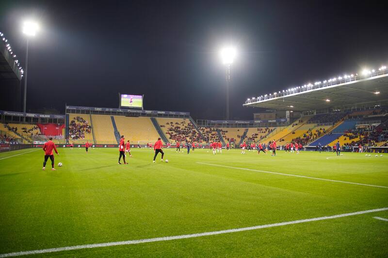 jugará ante Francia en un estadio que no estará lleno. Foto: Vicente Aránguiz, En Cancha.