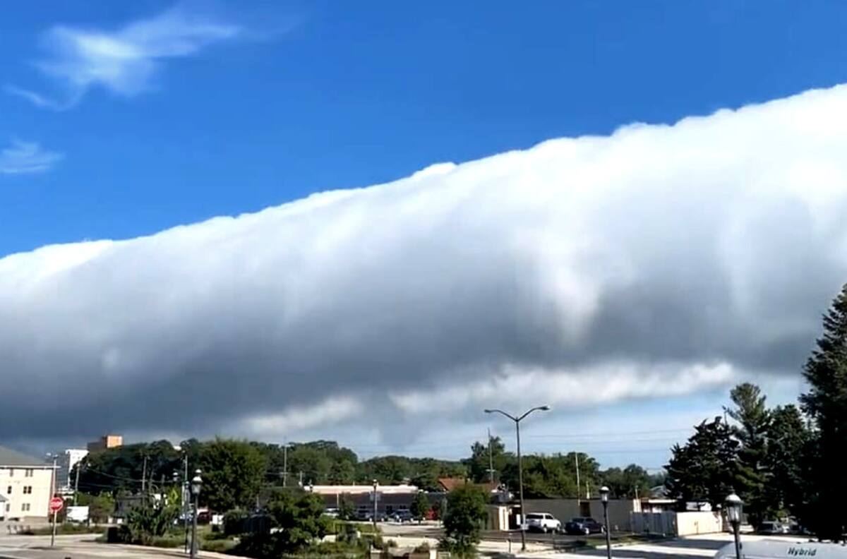 VIDEO I Captan increíbles nubes rodillos: Así es el extraño fenómeno climático