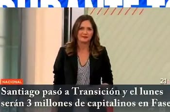 No pasó desapercibido: "Tele13" protagonizó notorio "fail" mientras Mónica Pérez presentaba noticia